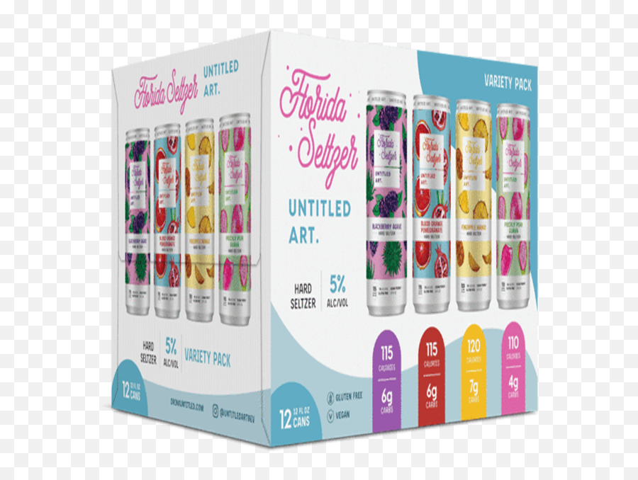 Buy Untitled Art Variety Pack 12pk Cn Online - Hard Seltzer Household Supply Png,Holler Icon Pack