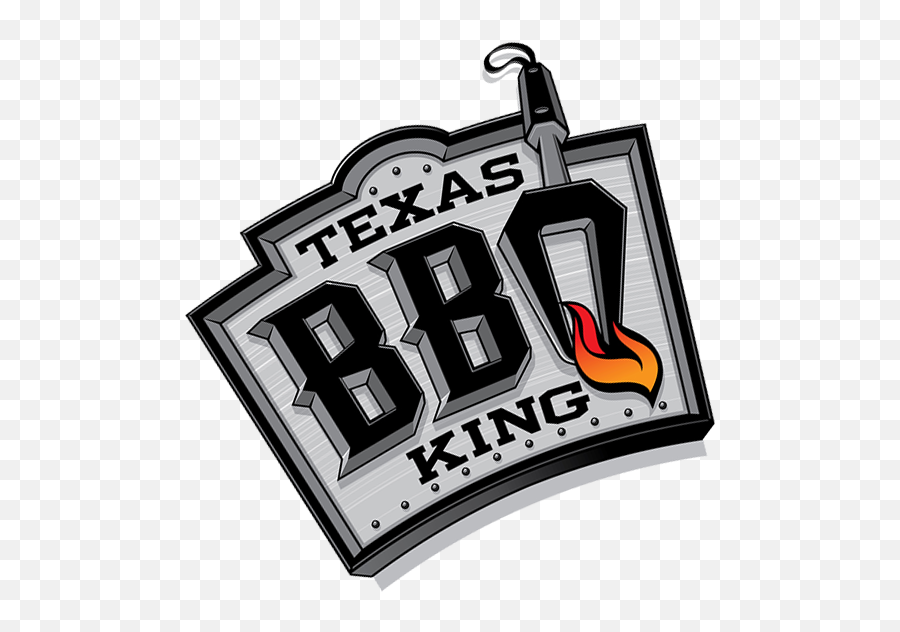 Tx - Bbqkinglogotransparentlefttilt Emblem Png,King Logo