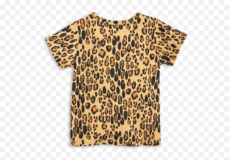 Download Hd Animal Print T Shirt Png - Mini Rodini,Cheetah Print Png