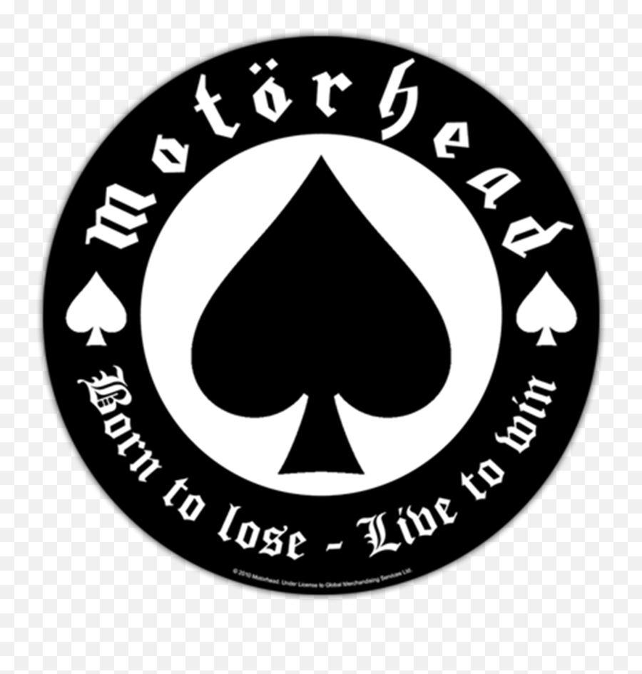 Born To Lose - Live To Win Patch By Motorhead Emblem Png,Ace Of Spades Png