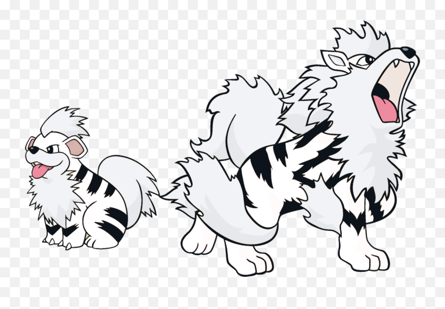 Arcanine Kanto Png Image Growlithe