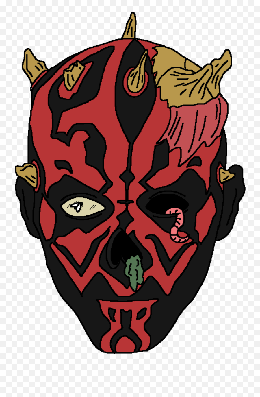 Maul Star Wars Zombie - Darth Maul T Shirt Png,Darth Maul Png