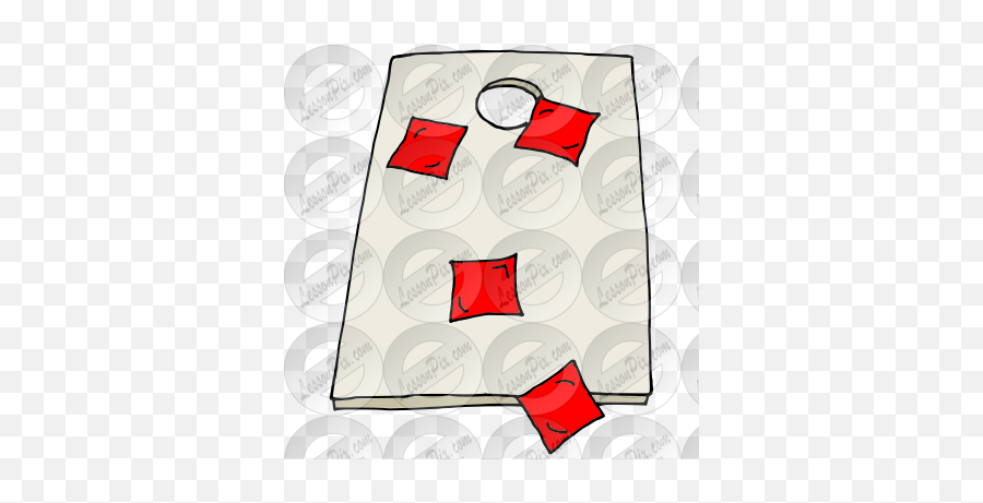 Cornhole Picture For Classroom Therapy Use - Great Clip Art Png,Cornhole Png