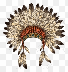 Transparent Vector Indiana Decorative Png Headdress