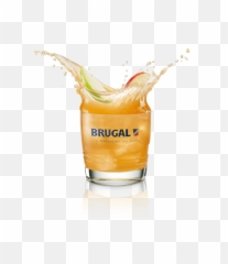 Cloudy Apple Juice U0026 Lime - Brugal Rum Orange Drink Png,Manzana Png