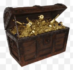 Free Treasure Transparent Download - Pirate Chest Png