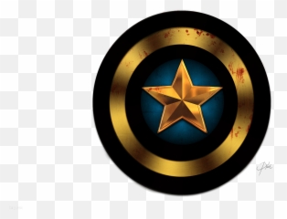 Captain Americau0027s Shield Superhero - png Black Shield