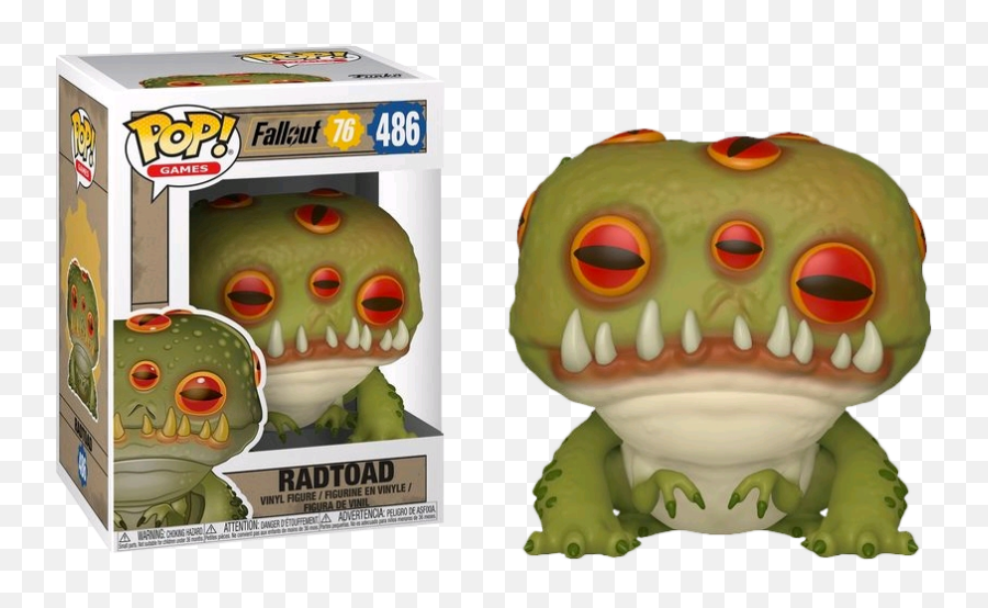 Fallout 76 - Radtoad Pop Vinyl Figure Radtoad Fallout 76 Pop Vinyl Png,Fallout 76 Png