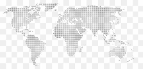 World Clipart Black And White Png 4 Image - Religious Symbols On Flags,World Clipart Png