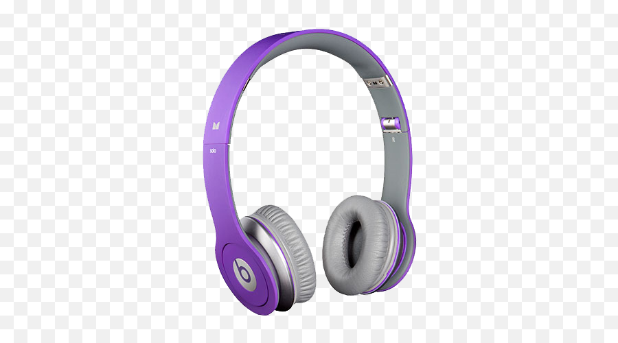 Purple Beats By Dr Dre Headphones Png Mart - Purple Beats Headphones Png,Earbuds Png