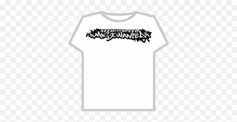 Nfs Most Wanted 2005 Logo T Shirt Roblox Illustration Png Free Transparent Png Images Pngaaa Com - 2005 roblox logo