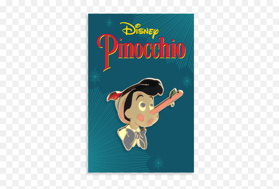 Pinocchio Enamel Pin - Cartoon Png,Pinocchio Png