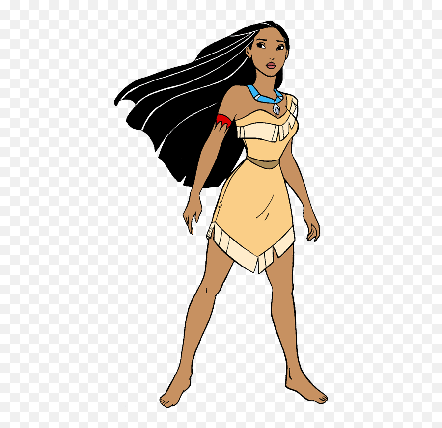 Pocahontas Disney Full Body Clipart - Pocahontas Clip Art Png,Pocahontas Png