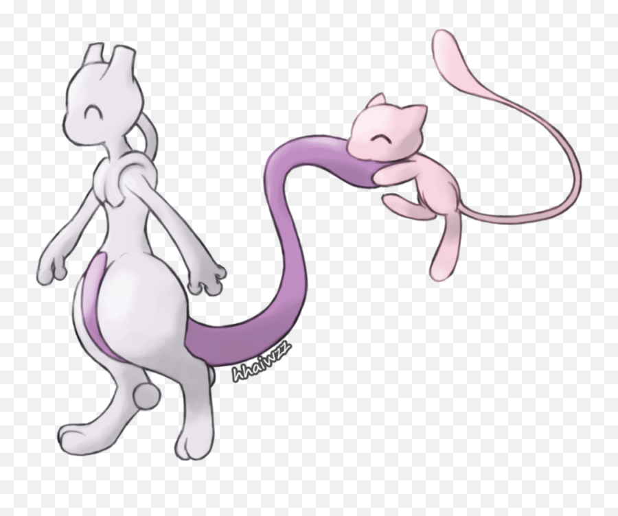 Mew And Mewtwo - Mewtwo And Mew Png,Mewtwo Png