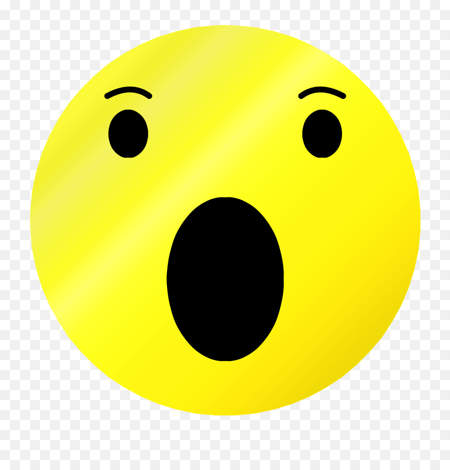 Surprised Emoji Clipart - Emoticon Png,Surprised Emoji Png