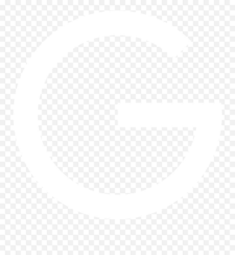 Google G Logo Png White