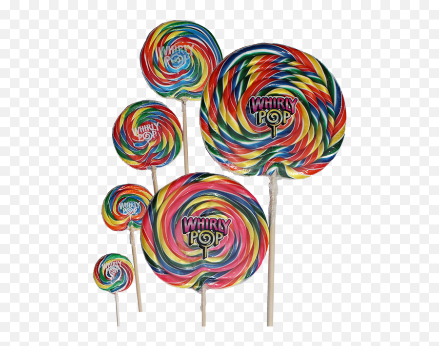 Rock - Whirly Pop Lollipop Sizes Png,Lollipop Transparent Background