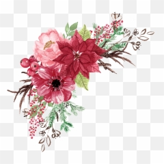 Flower Watercolor Png Pictures Free - Transparent Background Flowers