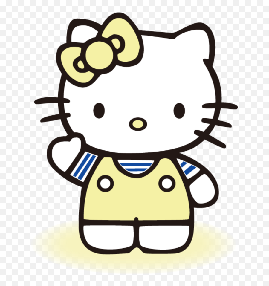 Hello Kitty Head Png - Mq Yellow Kitty Hellokitty Hello Kitty Yellow Png,Hellokitty Png