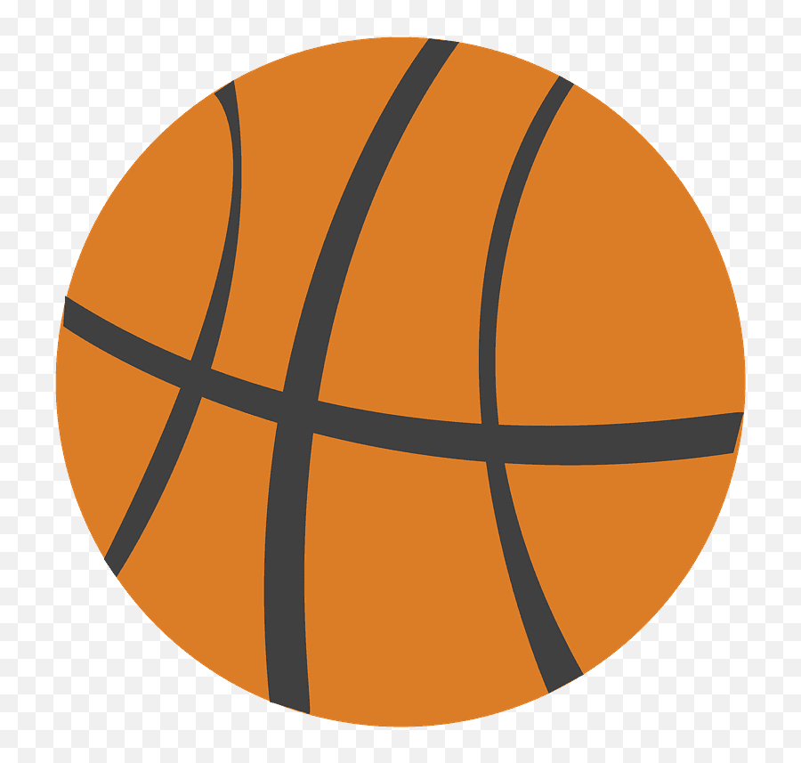 Basketball Emoji Clipart - For Basketball Png,Basketball Emoji Png