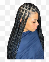 Braids Hairstyle Png Transparent - Box Braids Hairstyles 2020,Hair Style Png