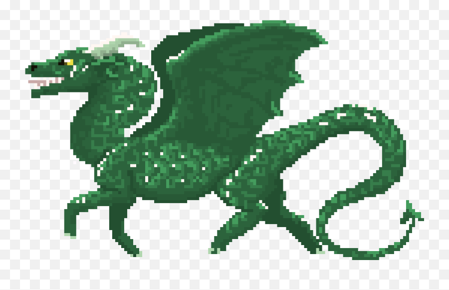 Green Dragon - Green Dragon Pixel Art Png,Green Dragon Png