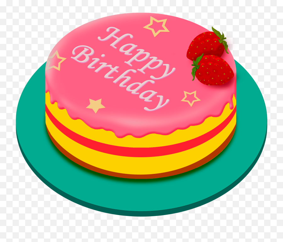 Birthday Cake Clipart - Cake Decorating Supply Png,Cake Emoji Png