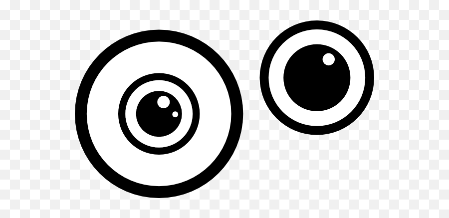 Googly Eyes Clipart - Monster Eye Clipart Full Size Png Monster Eye Black And White,Googly Eyes Transparent Background