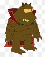 Lrrr - Futurama Worlds Of Tomorrow Wiki Lrrr From Omicron Persei 8 Png,Futurama Png
