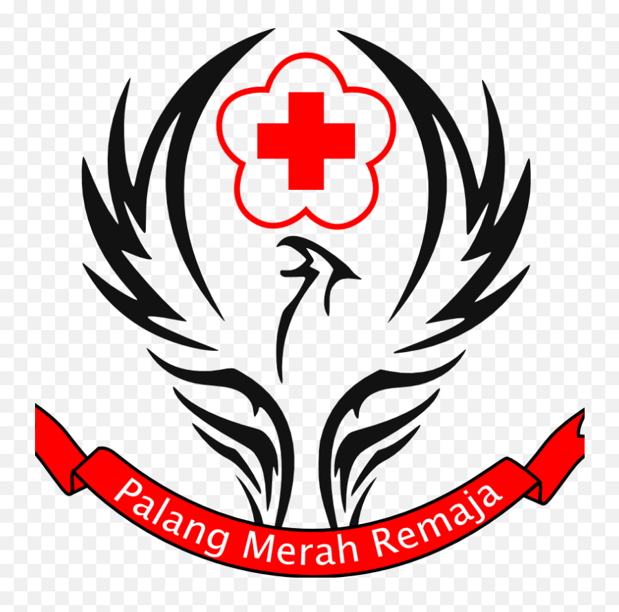 Ulantahun Pembina Pmr Dra - Phoenix Rising Tattoo Black Png,Palang Merah Indonesia Logo