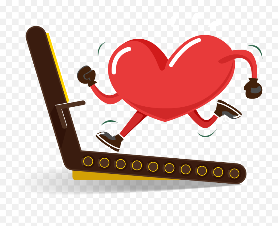 Stuck In A Rut With Your Workout Wildwood Athletic - Cartoon World Heart Day Poster Making Png,Cartoon Heart Png