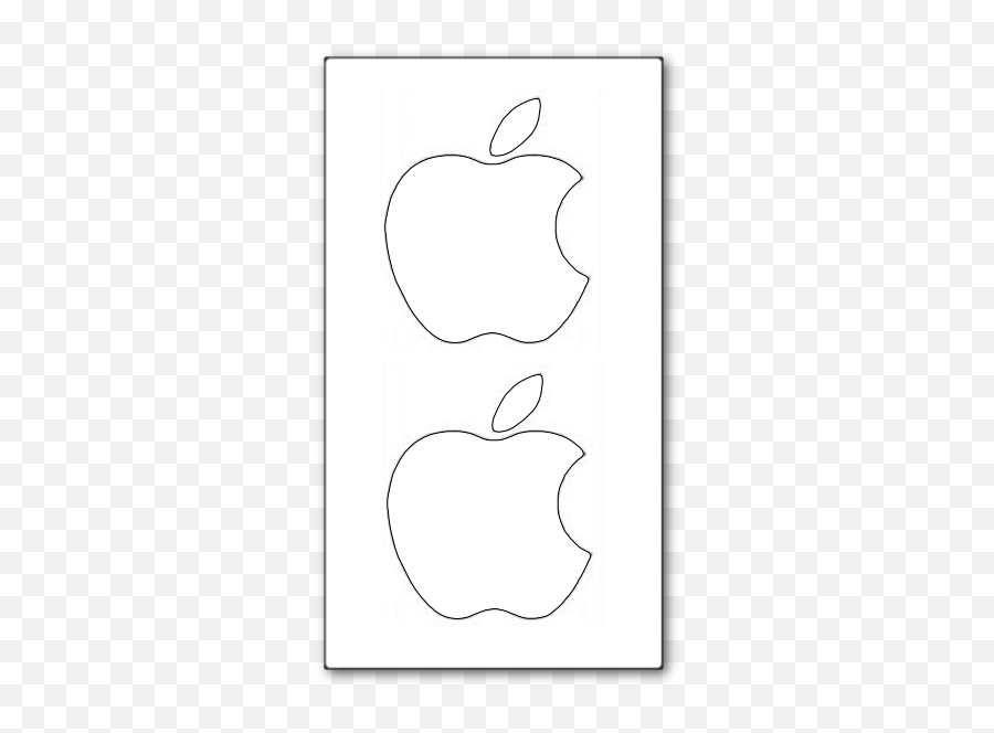 White Apple Sticker Set - Erotic Line Drawing Png,Apple White Logo