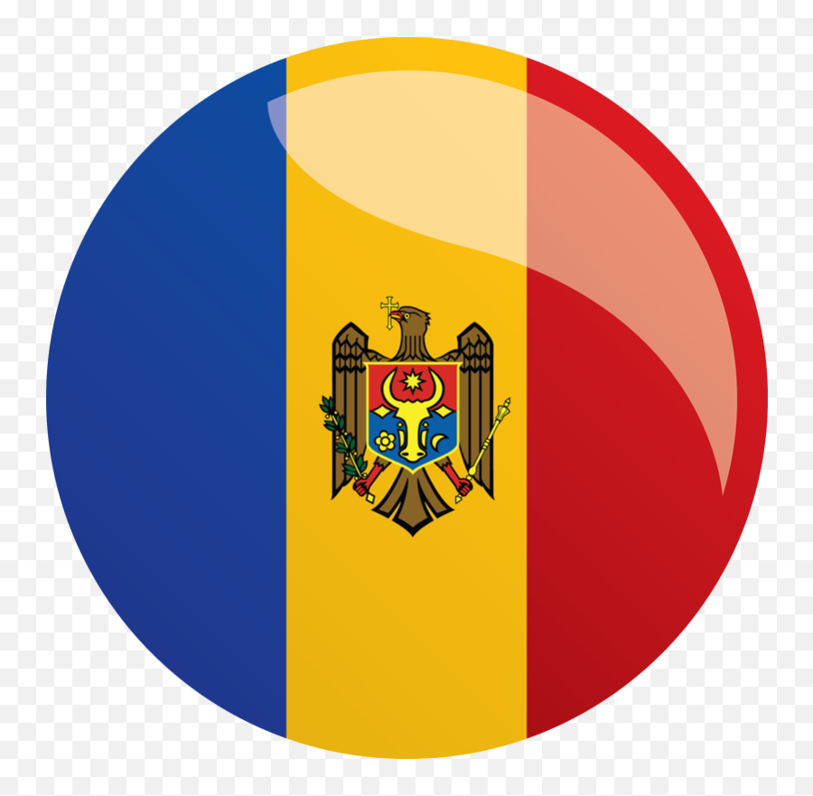 Where We Work - Moldova Flag Png,American Flag Circle Png