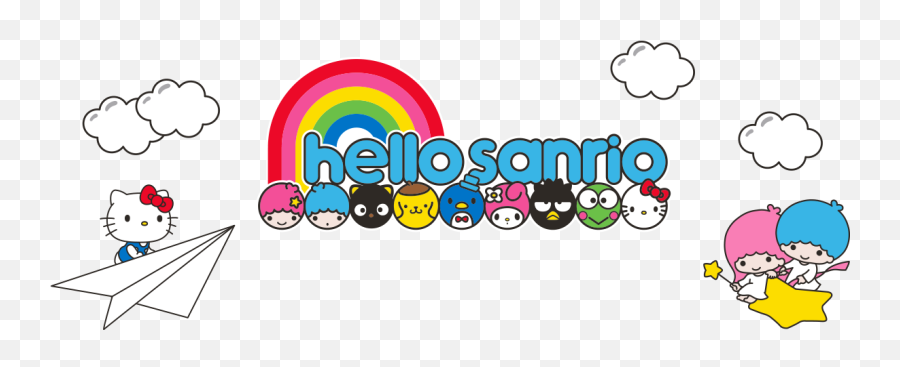 Hello Sanrio Official Home Of Ki 1108230 - Png Hello Kitty Hello Sanrio,Hello Kitty Logo