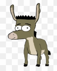 Shrek Transparent Png Image - Derp Donkey From Shrek,Donkey Shrek Png