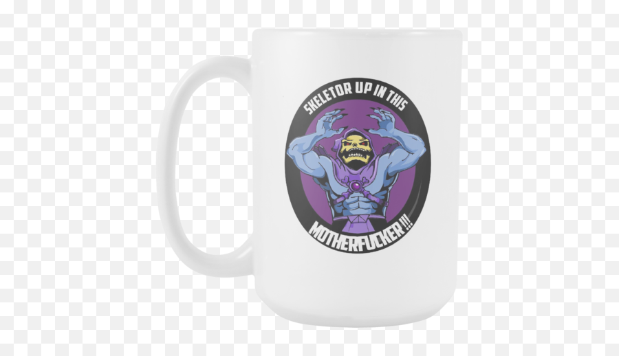 Skeletor Up In This Mother - Magic Mug Png,Skeletor Transparent