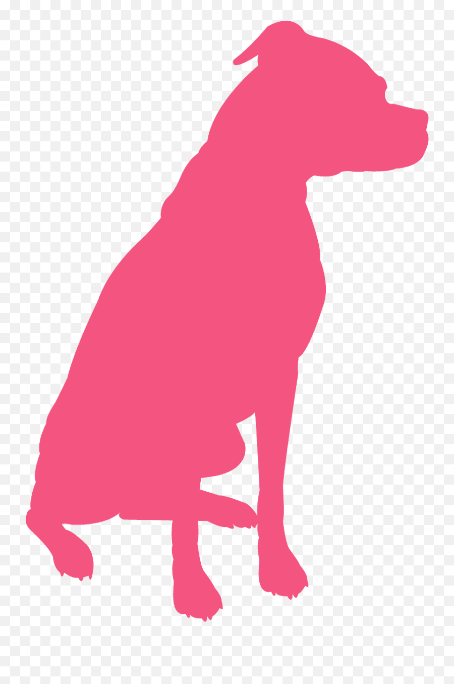 Boxer Dog Sitting Silhouette - Free Vector Silhouettes Silueta De Perro Sentado Png,Dog Sitting Png