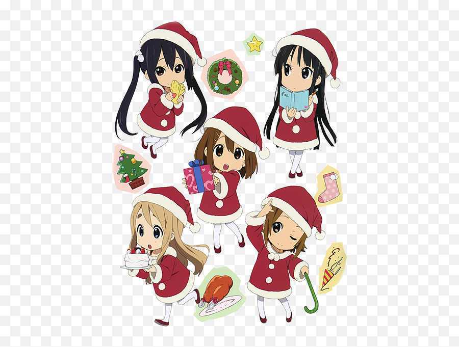Download Anime Christmas Tumblr Merry - K On Christmas Shirt Png,Transparent Christmas Tumblr