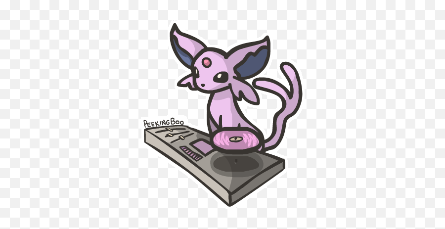 Top Vaporeon Stickers For Android Ios - Dj Eeveelutions Gif Png,Vaporeon Transparent