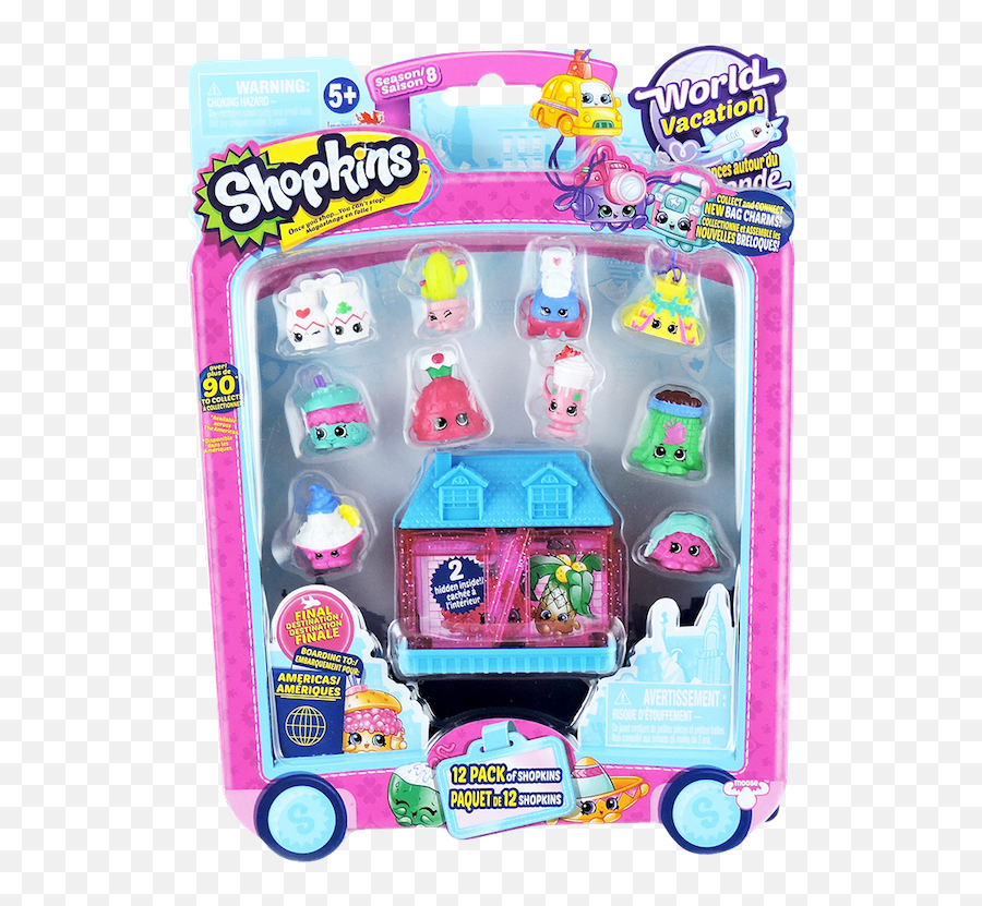 Download Hd Americas 12 Pack Image - Shopkins Transparent Shopkins World Vacation America Season 8 Png,Shopkins Png