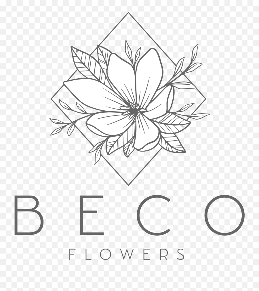 Flower Crown Flowers Delivery Kansas City Beco - White And Black Flowers Logo Png,Flower Crowns Png