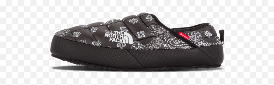 The North Face Bandana Traction Mule U201csupremeu201d - Round Toe Png,Black Bandana Png