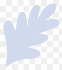 Rounded Leaf Silhouette - Transparent PNG u0026 SVG vector file Safety Glove