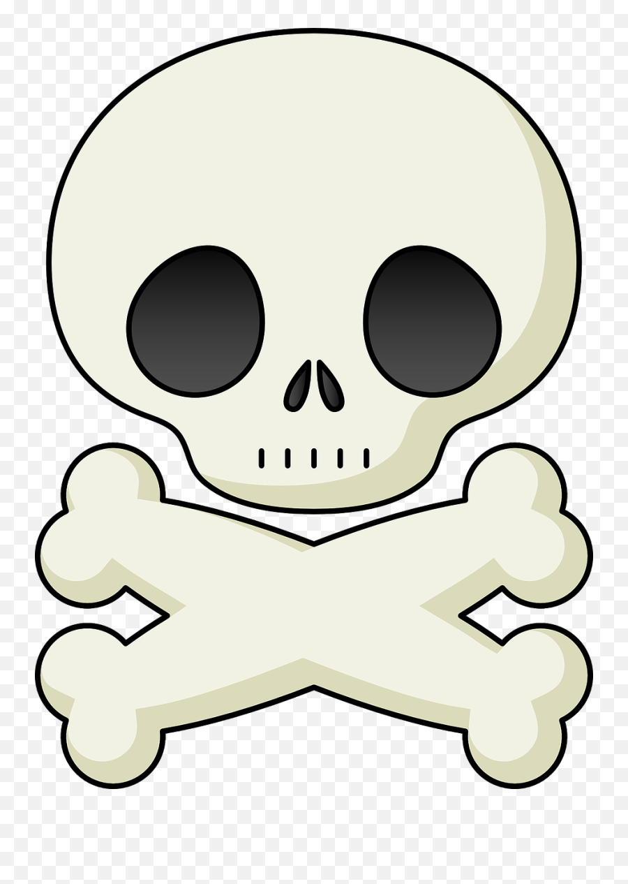 Lovely Skull And Bones Clippings - Skull And Crossbones Png,Skull And Bones Png