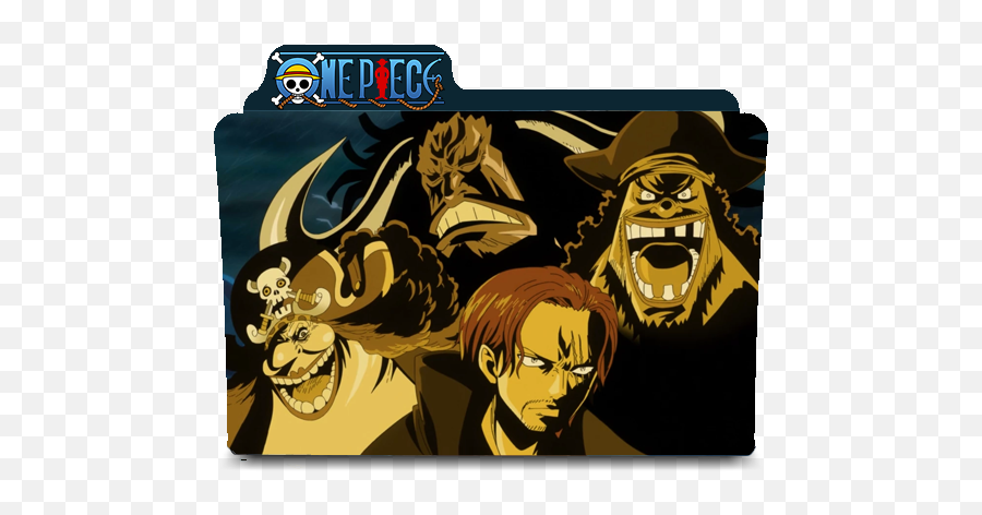 Pin - One Piece Yonko Folder Icon Png,One Piece Folder Icon