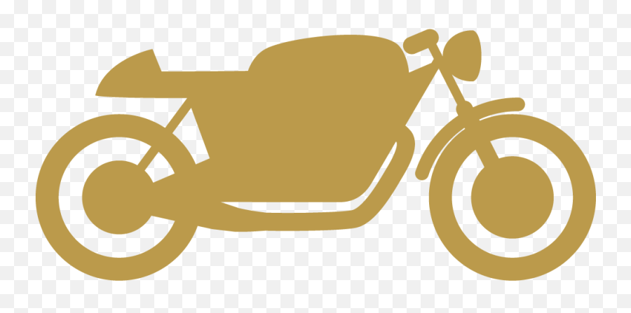 Download Robert Wardvintage Bike Icon - Motorcycle Full Caferacer Clipart Png,Icon Motorcyle