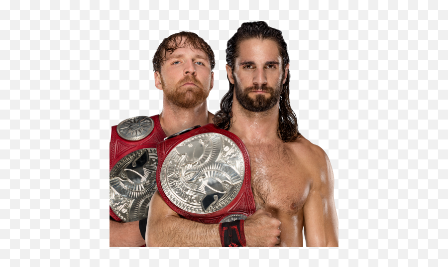 Raw Tag Team Championship Transparent - Wwe Seth Rollins Raw Tag Team Champion Png,Dean Ambrose Png