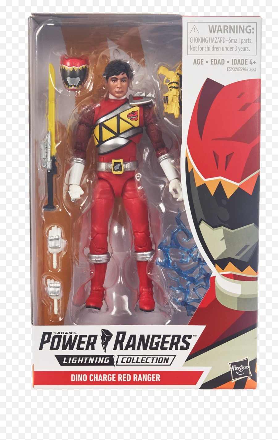 Mighty Morphin Power Rangers Lightning - Power Rangers Hasbro Toys Lightning Collection Png,Red Power Ranger Png