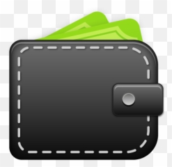 Wallet Icon - Cartoon Money Png