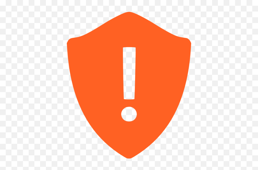Warning Shield Icons - Alert Shield Icon Png,Shield Icon Transparent